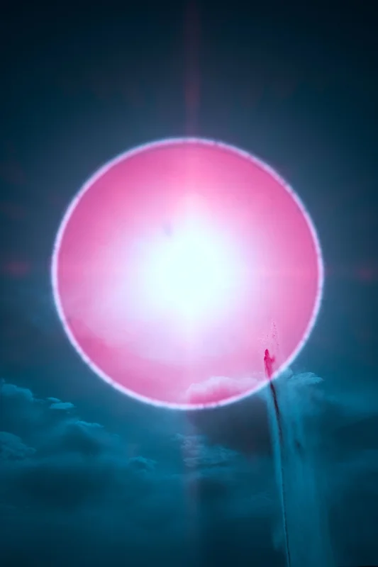 SUN HALO AND FOUNTAIN