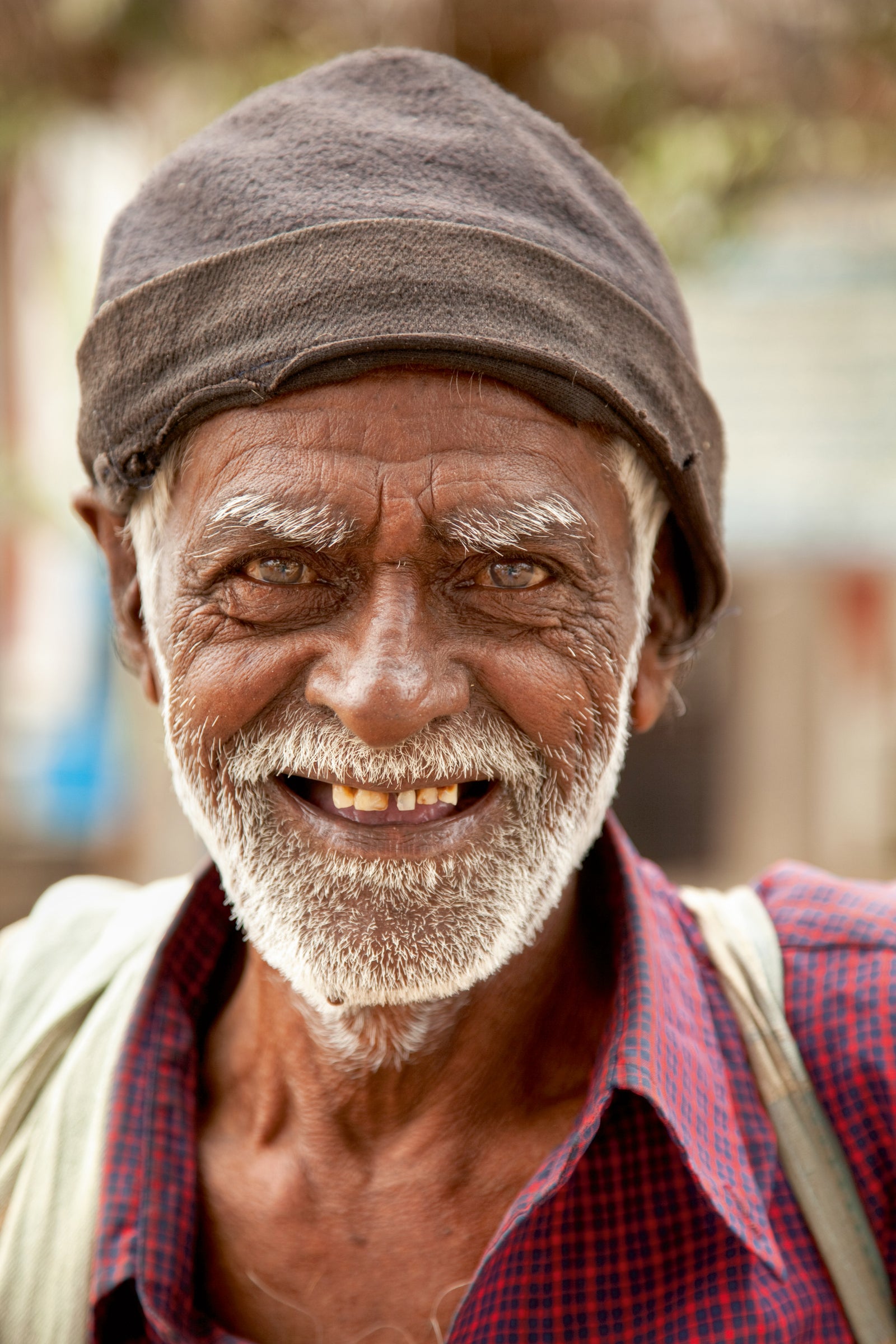 Photographie d’art d’André Wagner: A villager, Karnataka.