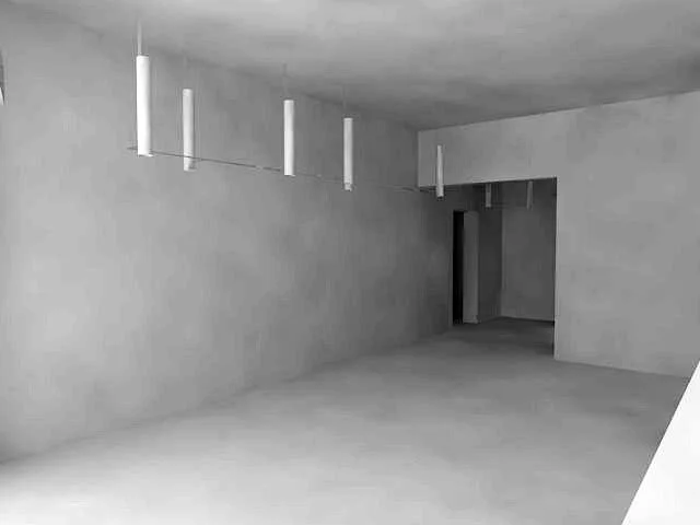 Visualisation architecturale d’un intérieur aux surfaces murales libres