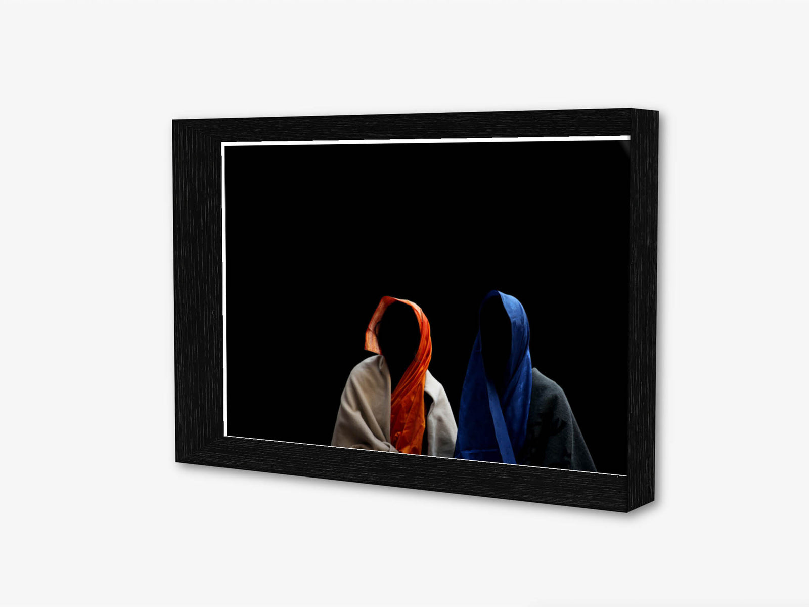 Additional view of the photographic artwork “Black hole 2” by André Wagner.