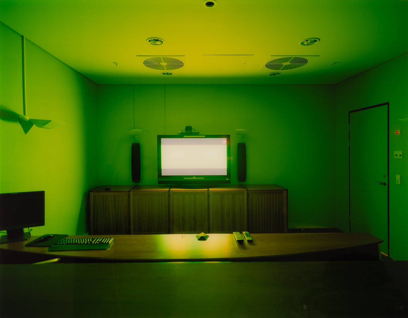 Photographie d’art d’André Wagner: Green chat, Dänemark.