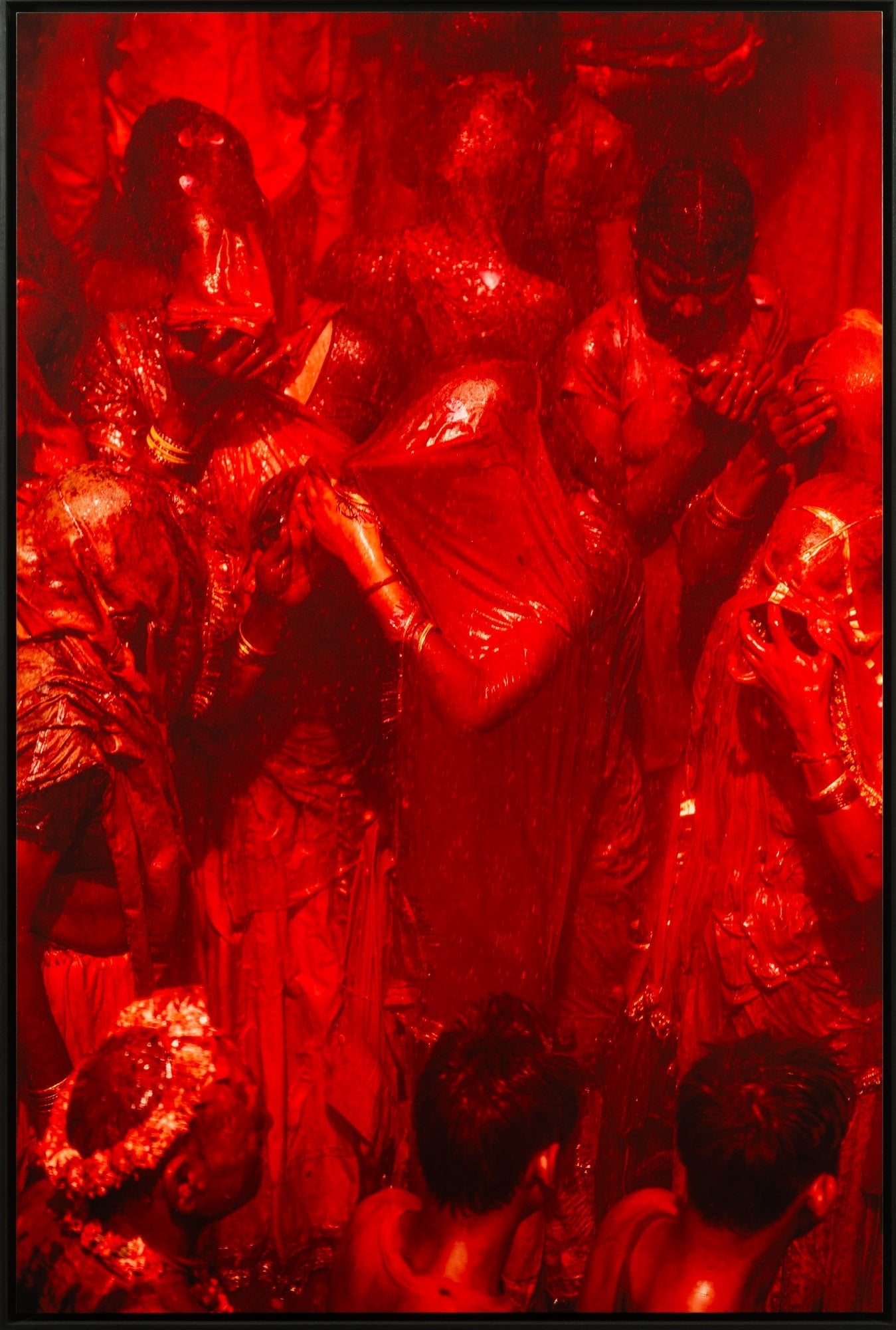 Photographie d’art d’André Wagner: Holi 1, Indien.