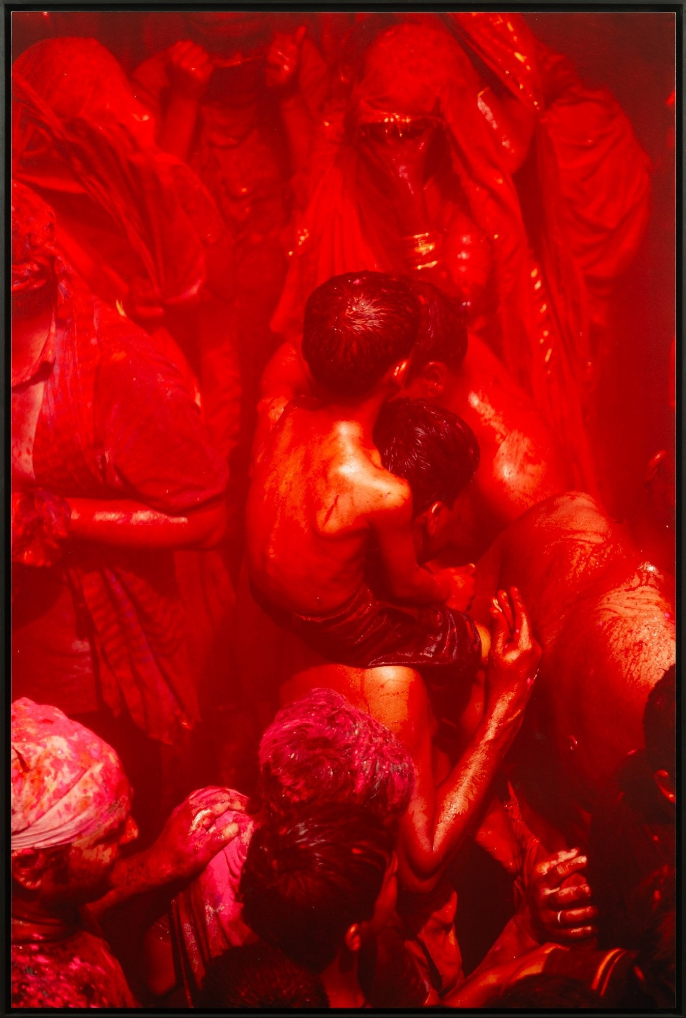 Photographie d’art d’André Wagner: Holi 2, Indien.