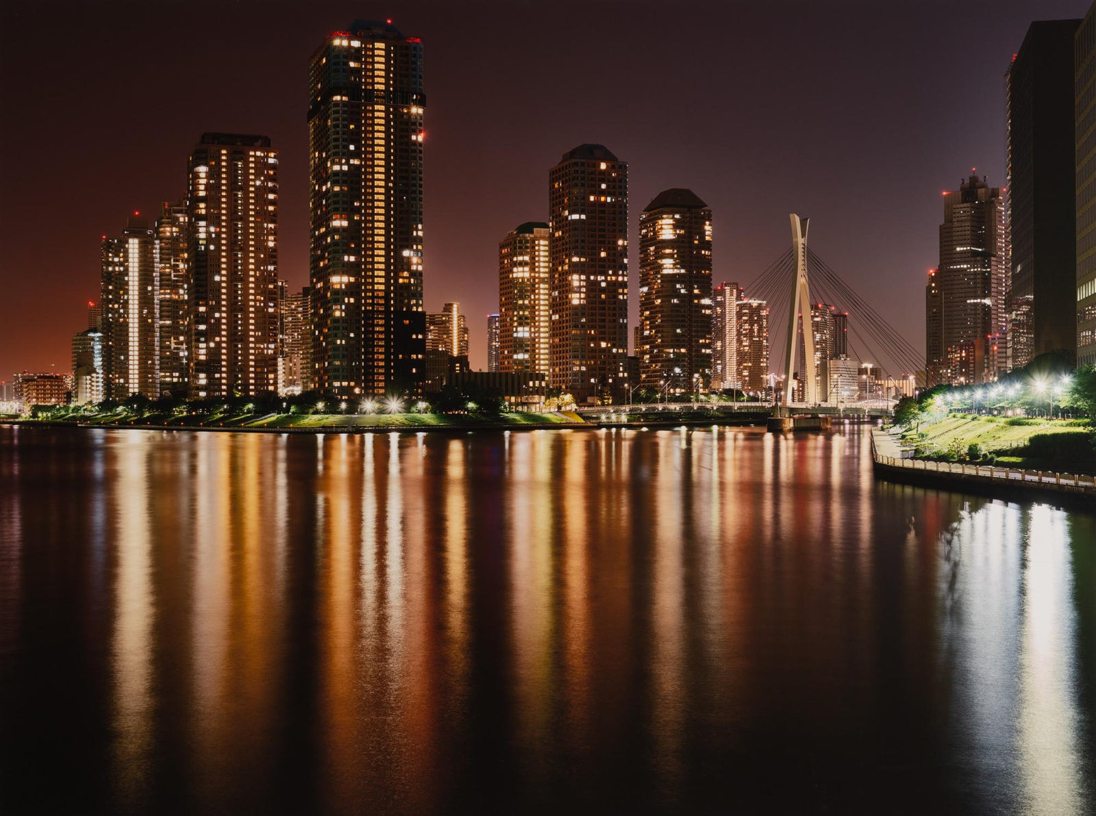 Photographie d’art d’André Wagner: Skyline tokyo, Japan.