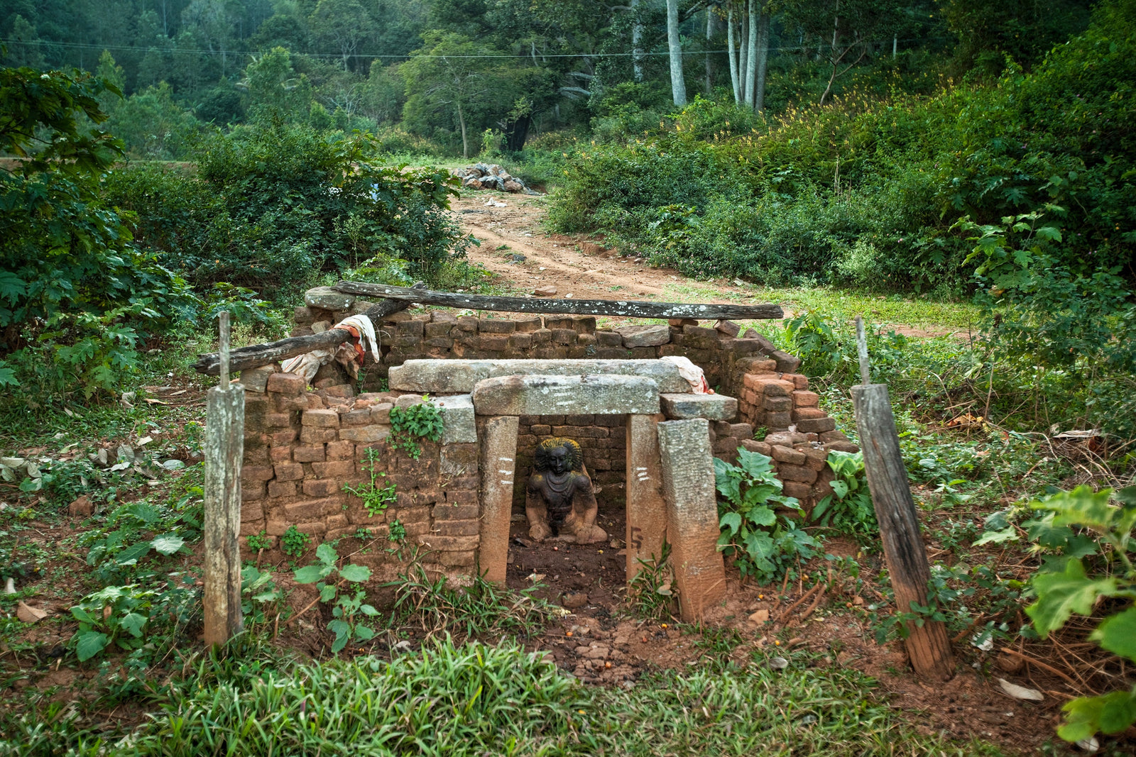 Small ancient shrine in the Kolli Hills