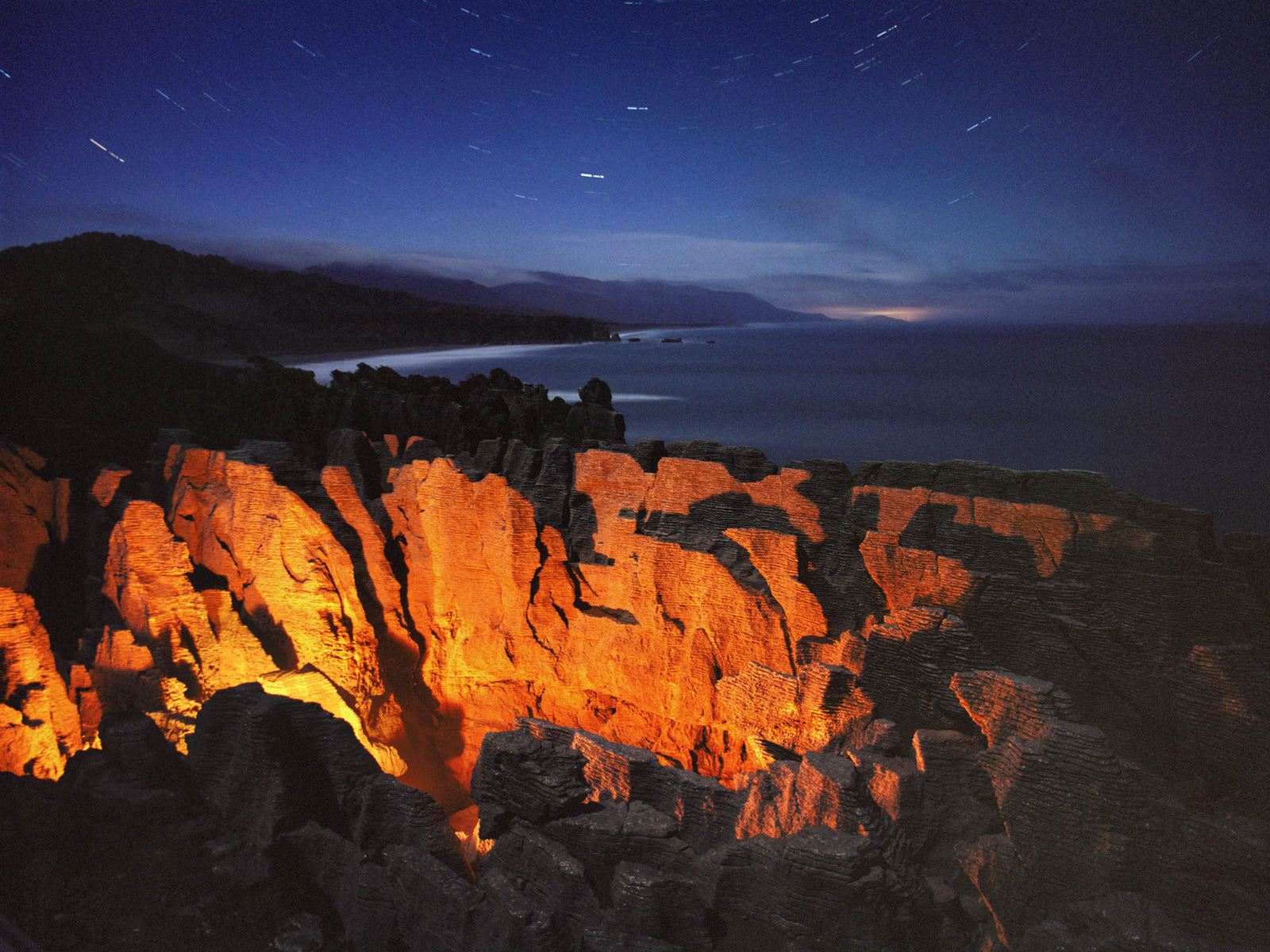 Pancake rocks, Neuseeland