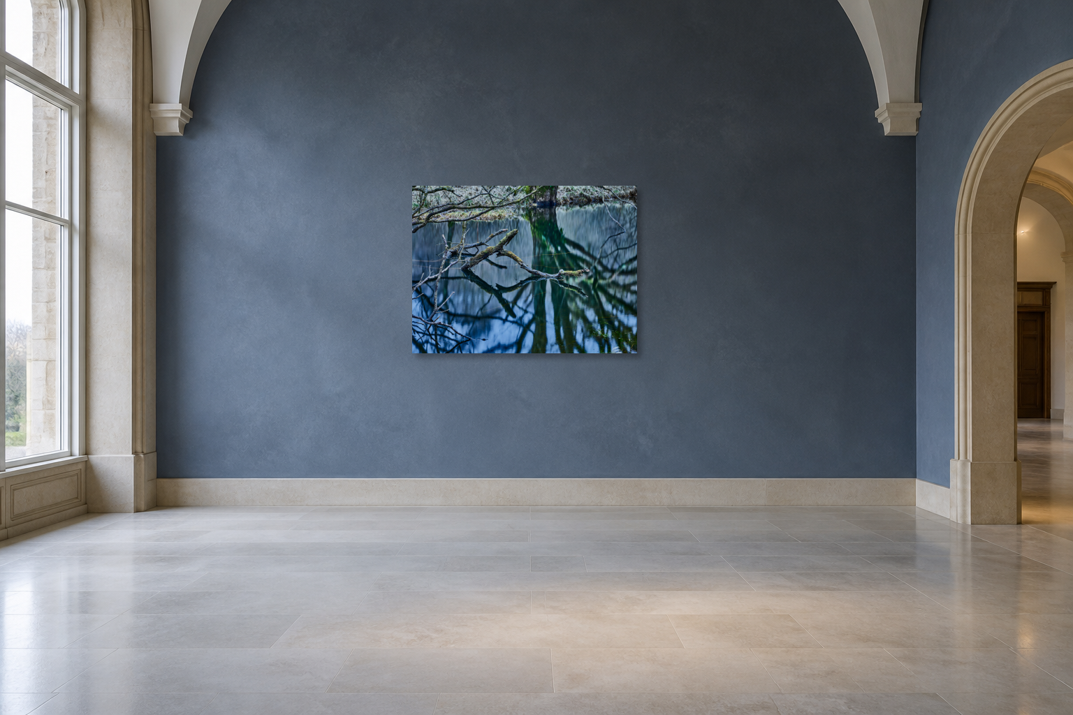 OASIS OF SILENCE 3, SCHOTTLAND — Raumansicht, Edition 108 × 145 cm