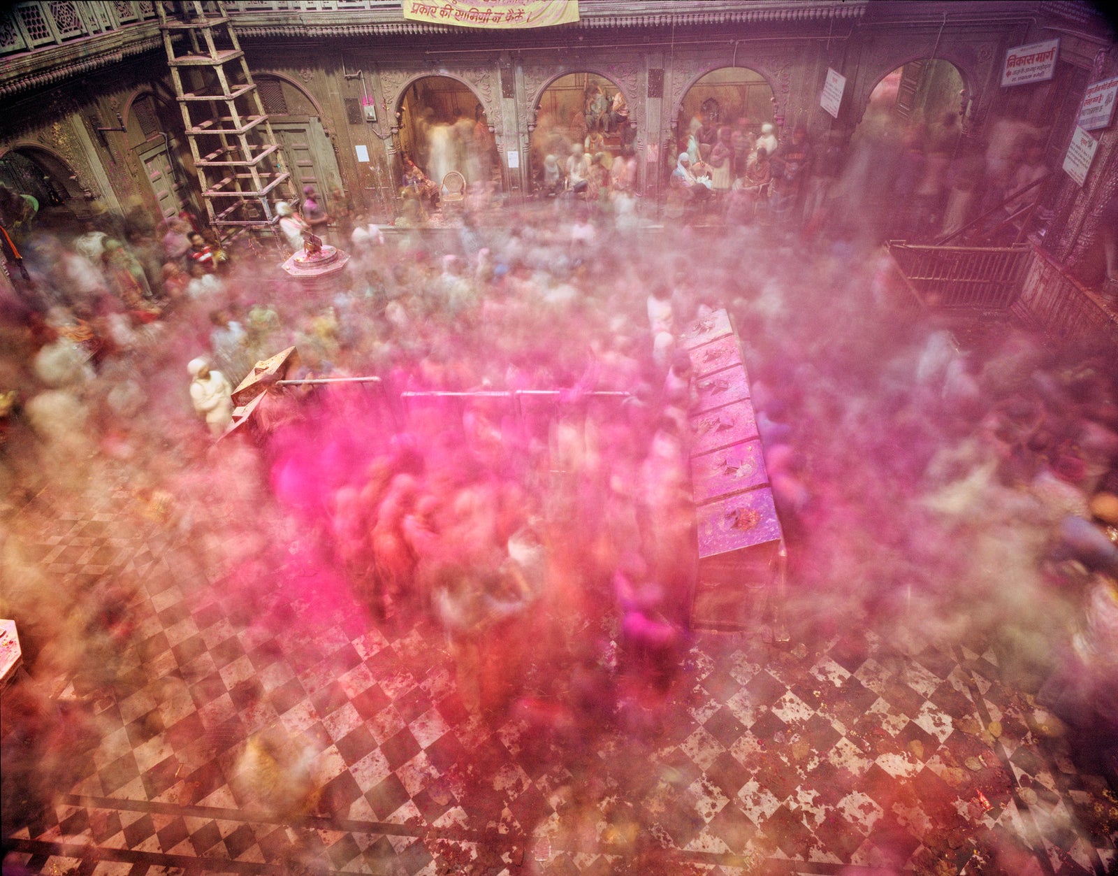 Holi Banke Bihari Temple 2, Indien