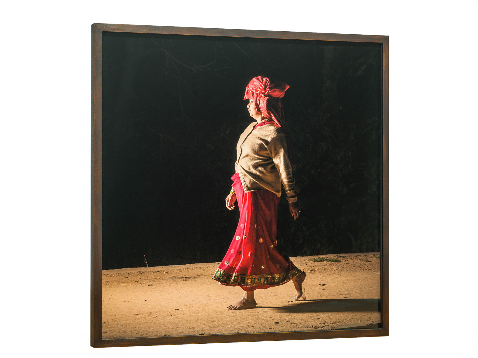 Pilgrims at govardhan 7, Indien