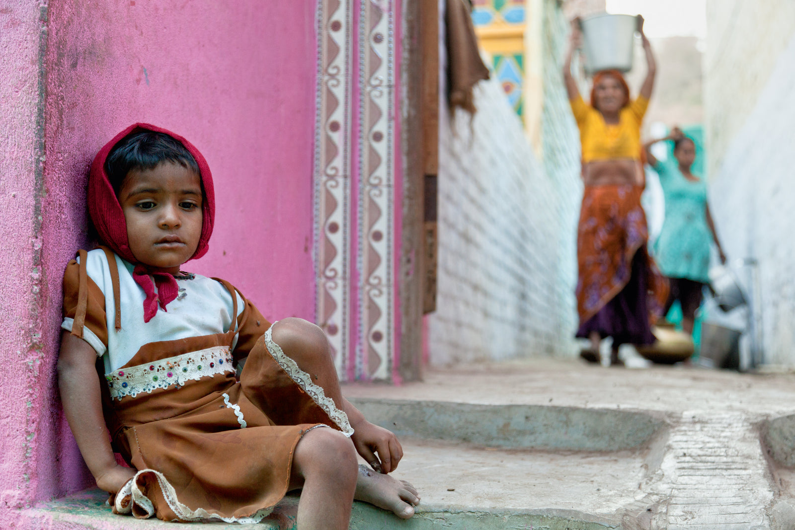Child in Varshana, Uttar Pradesh
